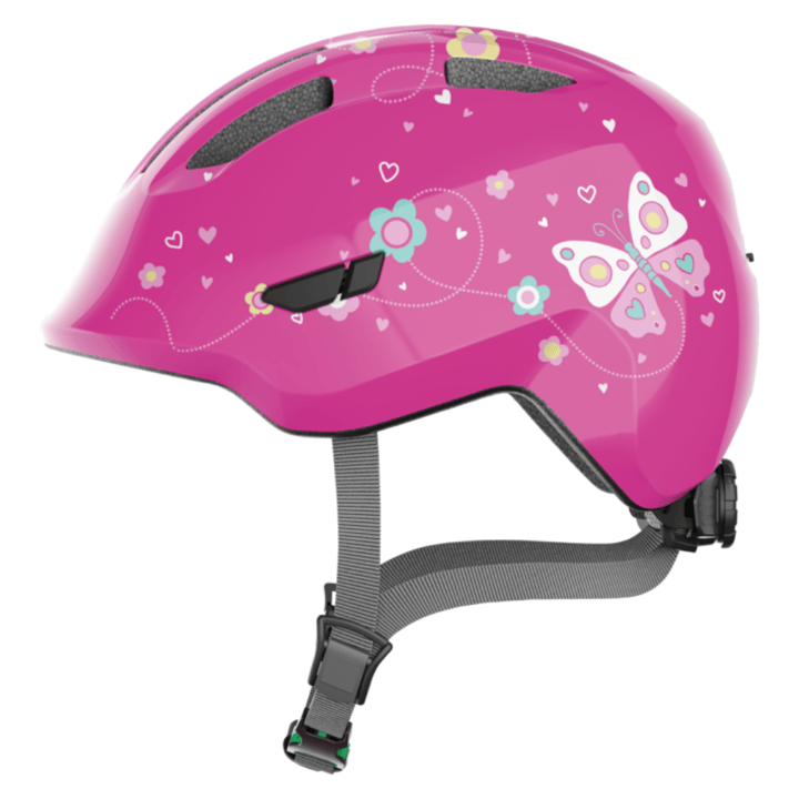 Hjälm Smiley 3.0 - Pink Butterfly ABUS