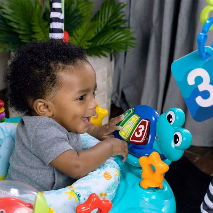 Hoppgunga och Aktivitetsbord 2-i-1 Baby Einstein