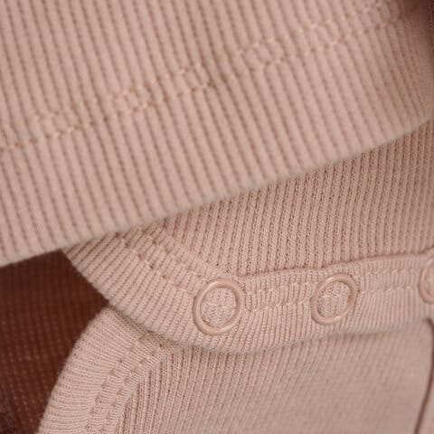 Långärmad Bodyklänning - Rose Dust BeKids