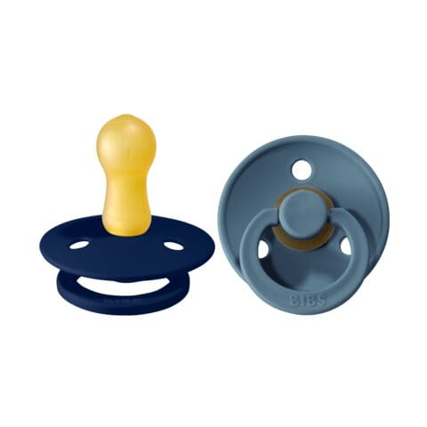 Napp Colour 2-pack Latex Rund - Deep Space/Petrol BIBS
