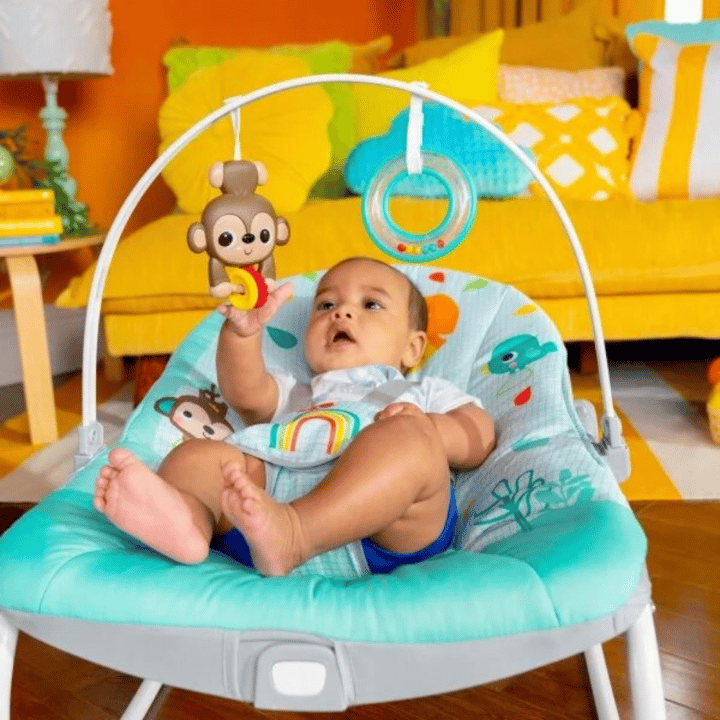 Babysitter Safari Wild Vibes™ - Grå Bright Starts