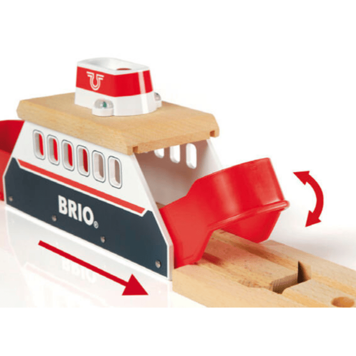 Färja med Ljus och Ljud Brio