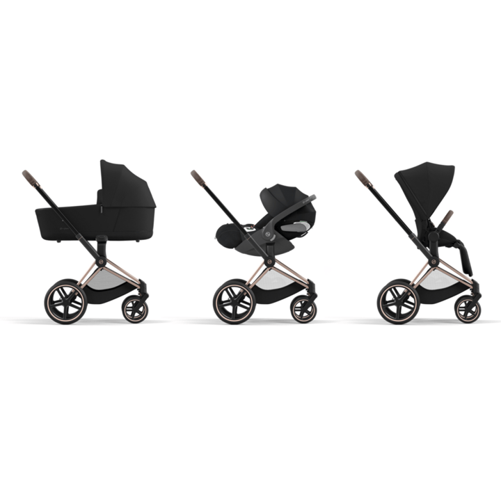 Cybex Priam Duovagn inkl. Cloud T + Myggnät + Mugghållare + Solskydd Cybex