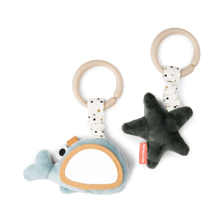 Barnvagnshänge 2-pack Wally - Blue Done By Deer