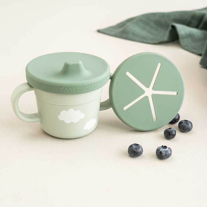 Snack- & Pipmugg - Croco Green Done By Deer