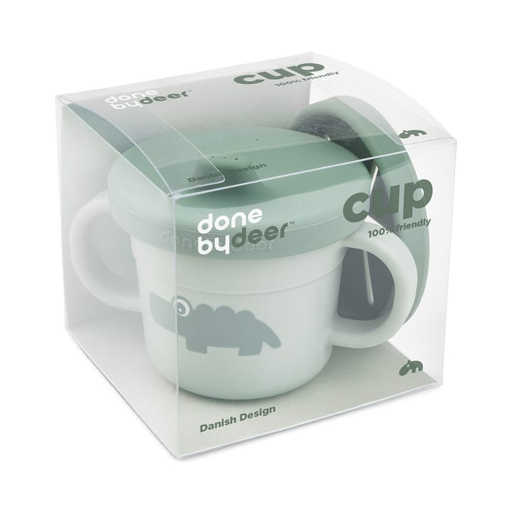 Snack- & Pipmugg - Croco Green Done By Deer
