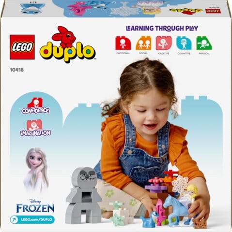 Elsa och Bruni i Den Förtrollade Skogen LEGO