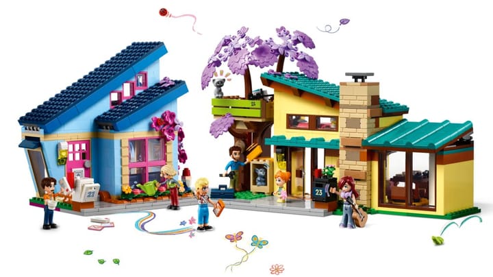 Ollys och Paisleys Familjehus LEGO