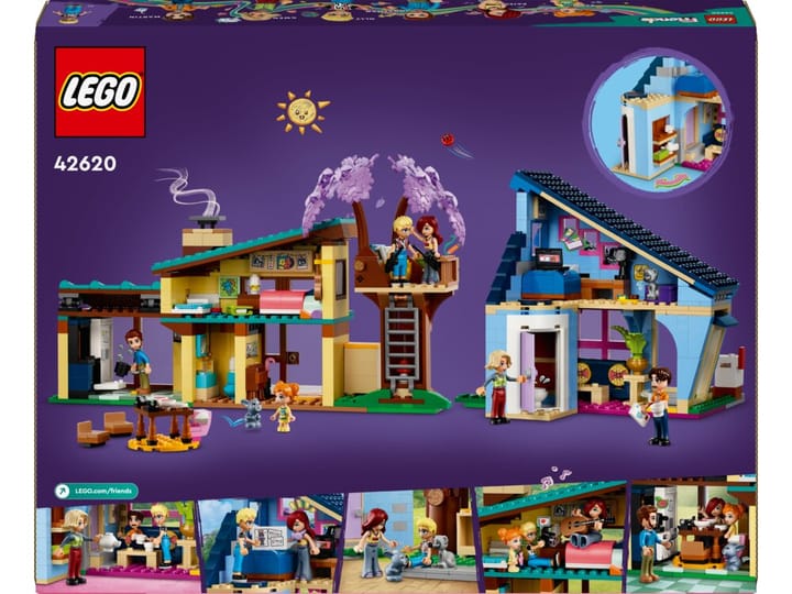 Ollys och Paisleys Familjehus LEGO