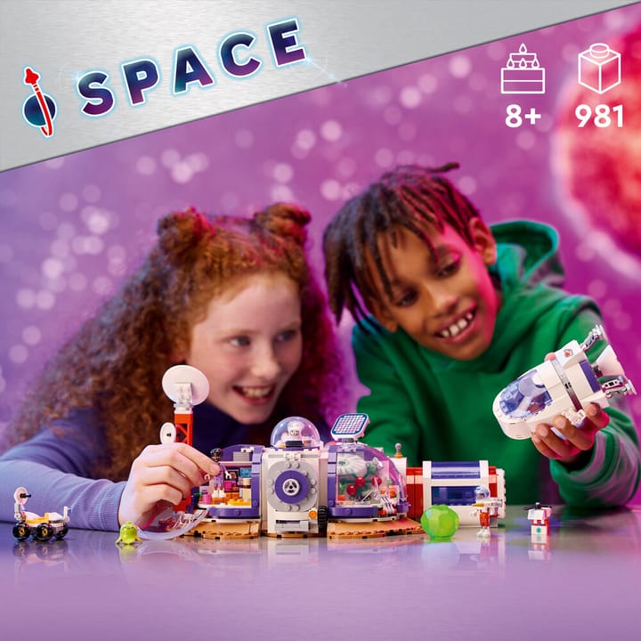 Rymdbas på Mars med Raket LEGO