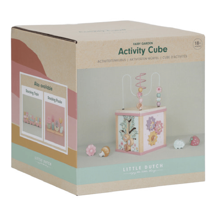 Aktivitetskub Fairy Garden - Rosa Little Dutch