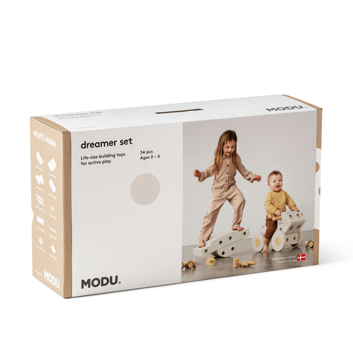 Dreamer Byggsats - Sand Grey/Honey Yellow MODU