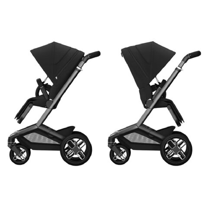 Fame Sittvagn - Twillic Black Maxi-Cosi