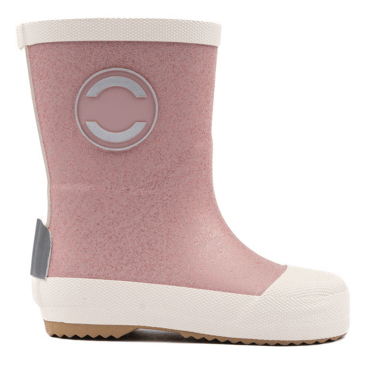 Gummistövel Glitter - Barefoot - Woodrose MIKK-LINE
