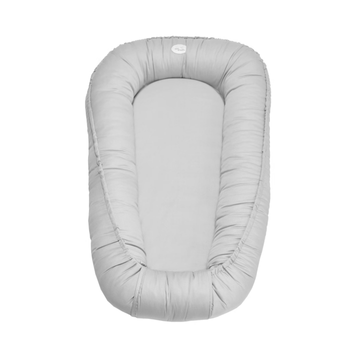 Babynest Cozy - Ljusgrå Mini Dreams