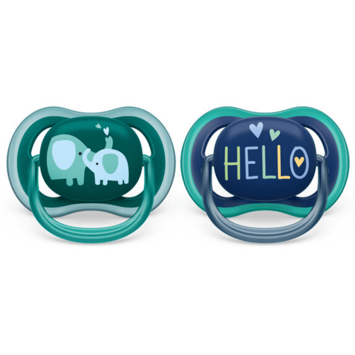 Napp Ultra Air 2-pack 18+ m - Grön/Blå Philips Avent