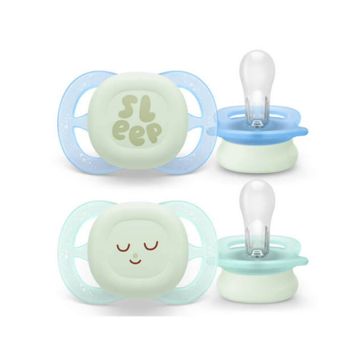 Napp Ultra Start Night 2-pack 0-2 m - Grön/Blå Philips Avent