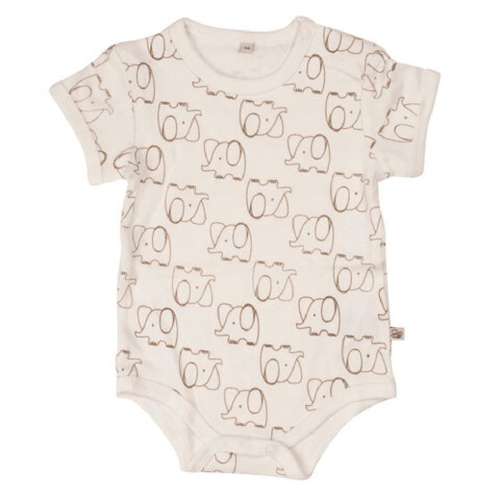 Kortärmad Body 4-pack - Offwhite Pippi