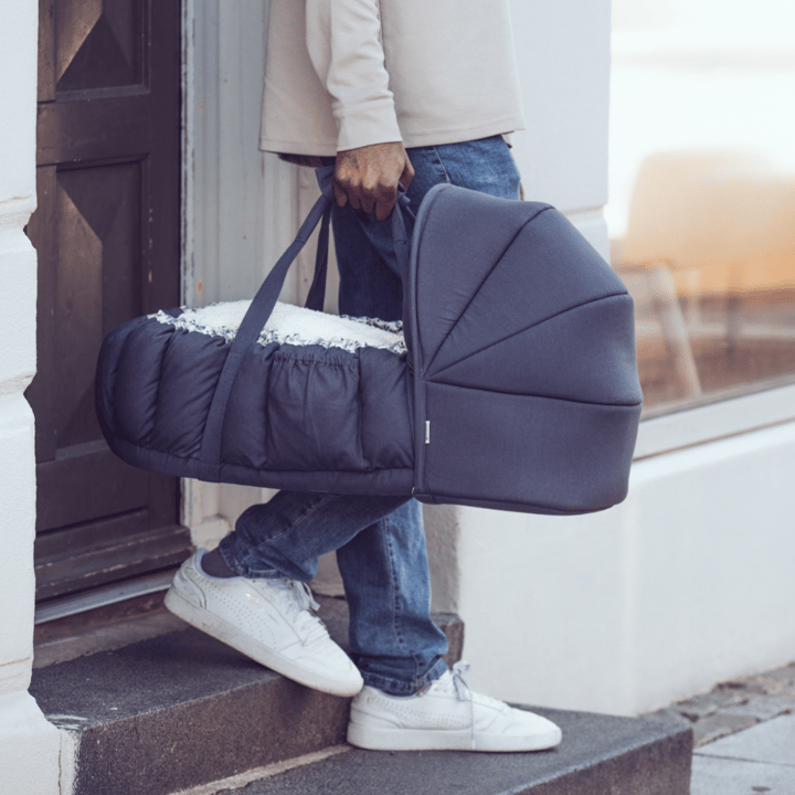 Sufflett Till 3-in-1 Babynest - Blue Olive Sebra