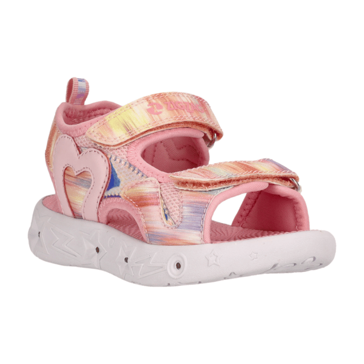 Blinkande Sandaler Flouer - Crystal Rose ZIG ZAG