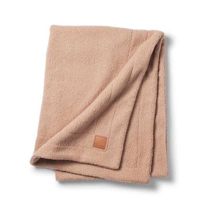 Pärlsammetsfilt - Pink Bouclé Elodie