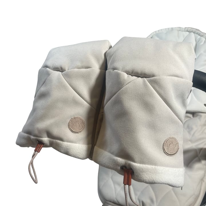 Handvärmare Med Dragkedja - Oat Beige Najell