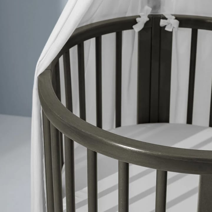 Sleepi V3 Mini Spjälsäng - Hazy Grey Stokke