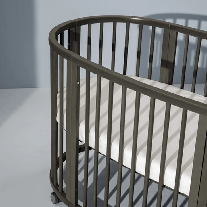 Sleepi V3 Spjälsäng - Hazy Grey Stokke