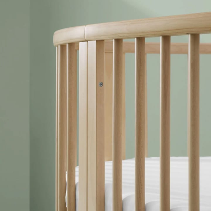 Sleepi V3 Spjälsäng - Natural Stokke