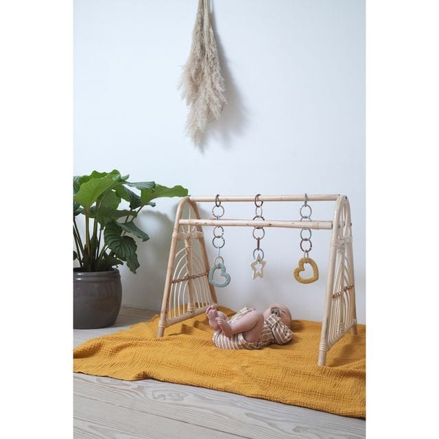 Bitleksak Baby Bitie Star - Chamomile Lawn Baby Blue BIBS