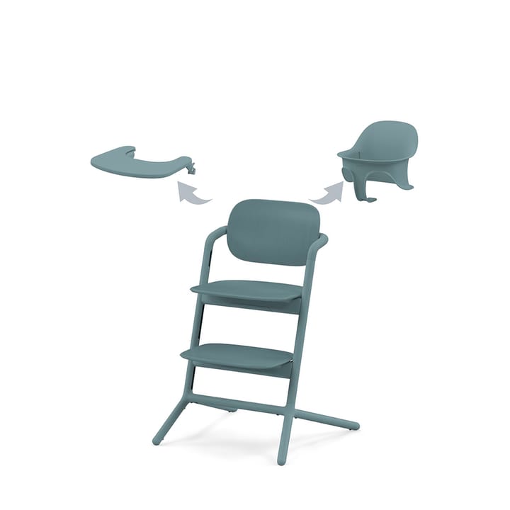 Lemo Matstol 3in1 Set - Stone Blue Cybex