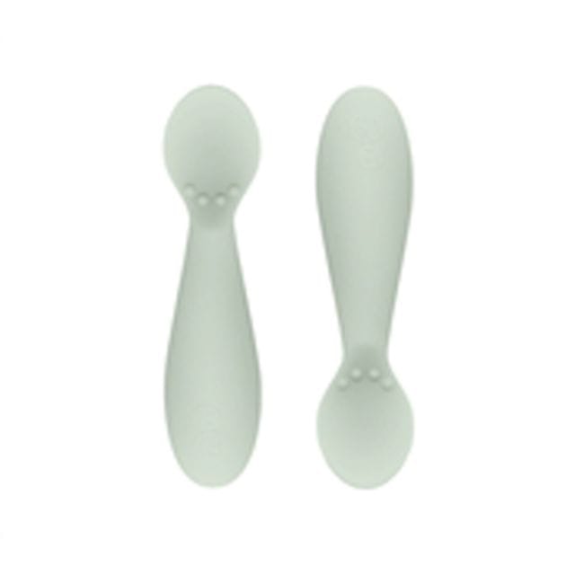 Tiny Spoon Silikon 2-Pack - Grön Ezpz