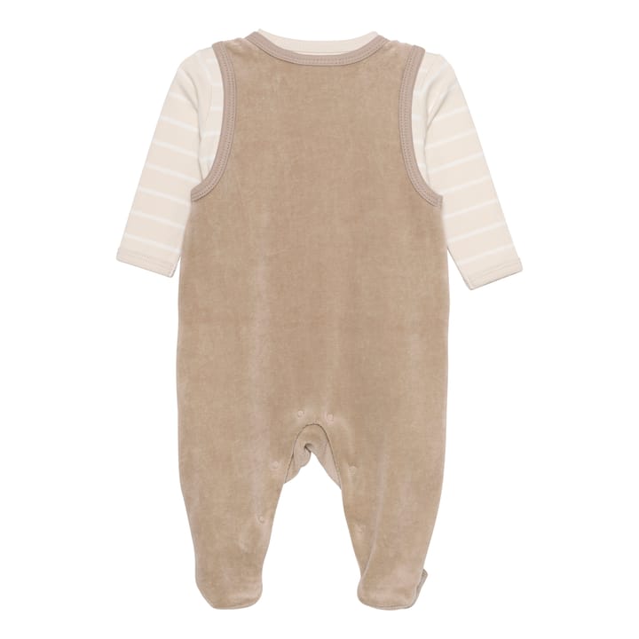 Långärmad Body Med Sparkdräkt Velour - Dune Fixoni