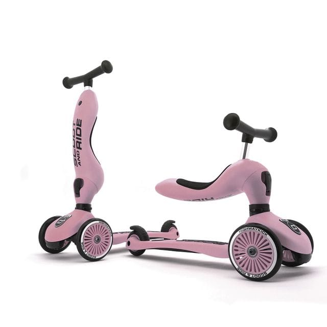 Highwaykick 1 Sparkcykel - Rose