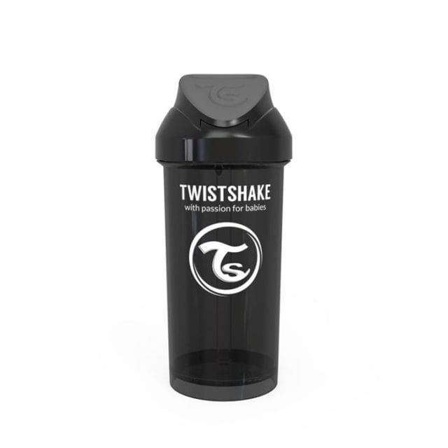Straw Cup 360ml 6m+ Pastell - Svart Twistshake